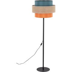 TK Lighting Trio 6452 lampa stojąca 1x15 W czarna