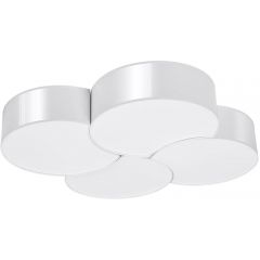 Sollux Lighting Circle SL1053 lampa podsufitowa powyżej 6x60 W biały