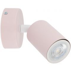 TK Lighting Livia 10219 kinkiet 1x10 W różowy