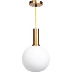 TooLight OSW04663 lampa wisząca 1x60 W biała-złota