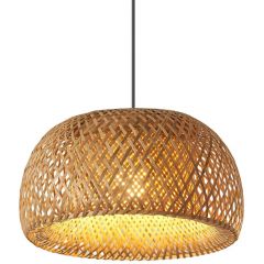 TooLight Boho OSW05246 lampa wisząca 1x60 W drewno