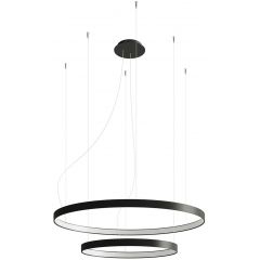 Thoro Lighting Rio TH212 lampa wisząca 2x80 W czarna