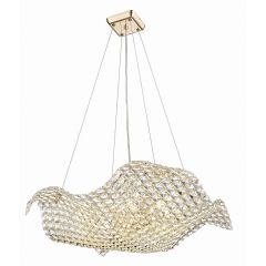 Zuma Line Tiara P022108MF7AC lampa wisząca x42 W złota