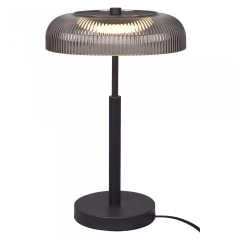 Zuma Line Solvia 003064034712 lampa stołowa 1x10 W czarna