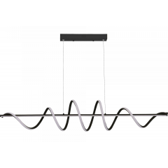 Zuma Line Esero 003064034762 lampa wisząca 1x60 W czarna