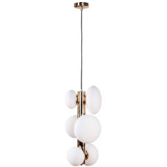 Zuma Line Omi 1195 lampa wisząca 6x5 W złota