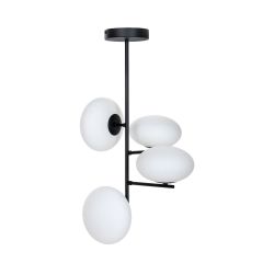 Zuma Line Omi 1200 lampa wisząca 4x8 W biała-czarna