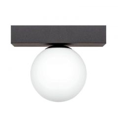 Zuma Line Sphere 1206 lampa podsufitowa 1x8 W biała-czarna