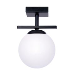 Zuma Line Globe 1210 lampa podsufitowa 1x10 W biała-czarna