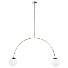 Zuma Line Bow 133867034808 lampa wisząca 2x10 W złota