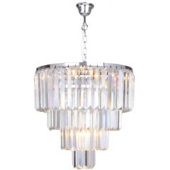 Zuma Line Amedeo 17106631GDCL lampa wisząca 5x40 W chrom