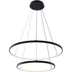 Zuma Line Breno 18140BK2 lampa wisząca 1x50 W czarna