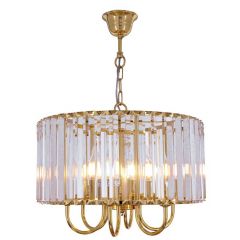 Zuma Line Paris 19066 lampa wisząca 6x40 W przezroczysta