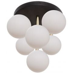 Zuma Line Ali 5646 lampa podsufitowa powyżej 6x40 W biała-czarna-złota