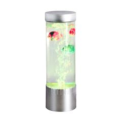 Zuma Line Aqua 89245 lampka nocna rgb 1x1 W przezroczysta-srebrna
