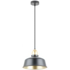 Zuma Line Mensa A8063WH lampa wisząca 1x40 W czarna