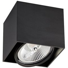 Zuma Line Box1 ACGU10115N lampa podsufitowa 1x15 W czarny