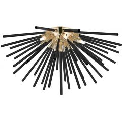 Zuma Line Urchin C049106BF7BC lampa podsufitowa 6x42 W czarna