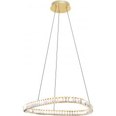 Zuma Line Athesa MD316913GT lampa wisząca 1x25 W przezroczysta