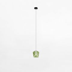 Zuma Line Colore MD33501BLGR lampa wisząca 1x6 W czarna-zielona-przezroczysta