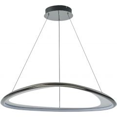 Zuma Line Getafe MD38881L3BCT lampa wisząca 1x57 W czarna