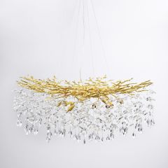 Zuma Line Cindy MD411513IGNII lampa wisząca x3.5 W złota