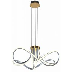 Zuma Line Abro MD552043BGBDT lampa wisząca 1x45 W czarna