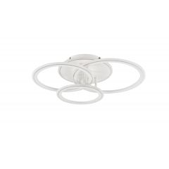 Zuma Line Lunar MS238130WH lampa podsufitowa 1x55 W biała-chrom