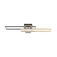 Zuma Line Lumenz MS243 lampa podsufitowa 1x55 W czarna-złota