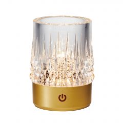 Zuma Line Crystal NHTDN08G lampa stołowa 1x1 W złota