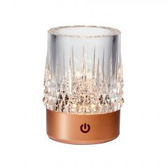 Zuma Line Crystal NHTDN08RG lampa stołowa 1x1 W złota