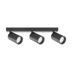 Zuma Line Wade OB2202BD3BK lampa podsufitowa 3x50 W czarna