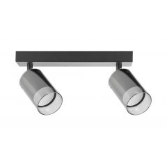 Zuma Line Ren OB2211BD2BK lampa podsufitowa 2x50 W czarna-szara