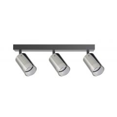 Zuma Line Ren OB2211BD3BK lampa podsufitowa 3x50 W czarna-szara