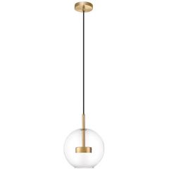 Zuma Line Enceladus P042801JL4AC lampa wisząca 1x5 W przezroczysta-złota