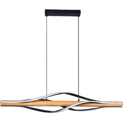 Zuma Line Baez P230857003 lampa wisząca 1x30 W czarna