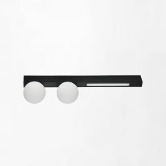 Zuma Line Lund W2311022 lampa podsufitowa 3x40 W biała-czarna