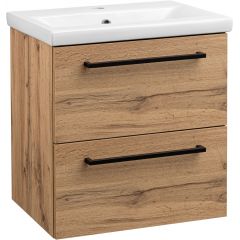 Astor Aster AMATU5102N umywalka z szafką 51 cm dąb