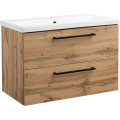 Astor Aster AMATU8102N umywalka z szafką 81 cm dąb