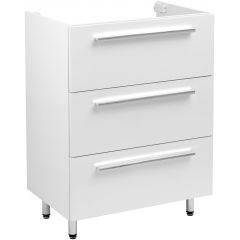 Astor Bryza AMBZU60027 umywalka z szafką 61 cm białą