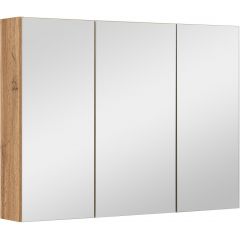 Astor Ida AMMSL8040N szafka 80x14x60 cm z lustrem dąb