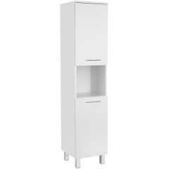 Astor Tania AMTNS35007 szafka 35x35x158 cm boczna stojąca biała
