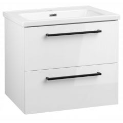 Astor Mona AMZTE00427 umywalka z szafką 60 cm białą