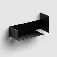 Clou Flush CL073603221 konsola 44x18x20.5 cm podumywalkowa wisząca czarna