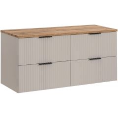 Comad Adel Cashmere SETADCBWOTAN120CM szafka z blatem 120x46x57 cm podumywalkowa wisząca beżowa