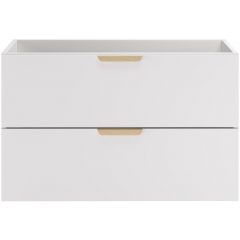 Comad Aster White ASTERWHITE8280462S szafka 80x45.6x50 cm podumywalkowa wisząca biała