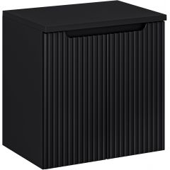 Comad Nova Black SETNOBBBLACK60CMD szafka z blatem 60x40x57 cm podumywalkowa wisząca czarna