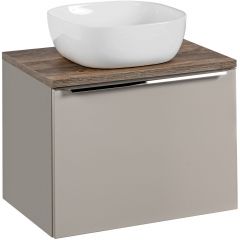 Comad Santa Fe Taupe SETSFTB60CMUN6252 szafka z blatem 60x46x46 cm podumywalkowa wisząca szara