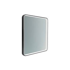 Comad Vega VEGALULED60 lustro 60x65 cm prostokątne z oświetleniem czarne