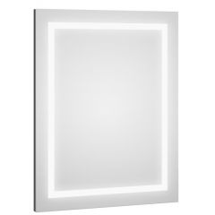 Defra Dot 217L06008 lustro 80x60 cm prostokątne z oświetleniem